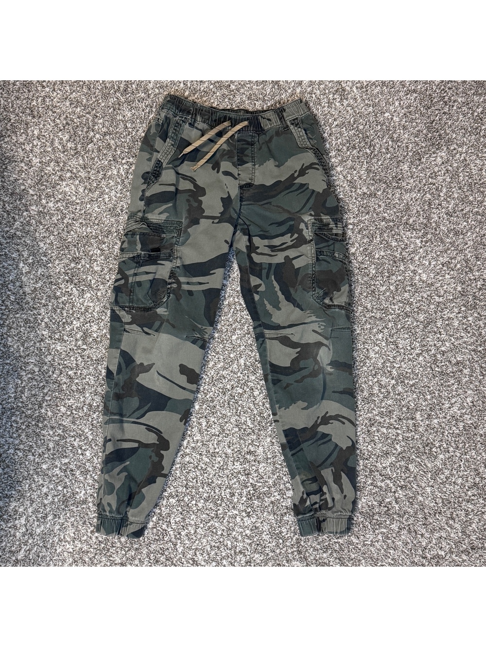 Wrangler Camo Cargo Jogger Pants Size 16